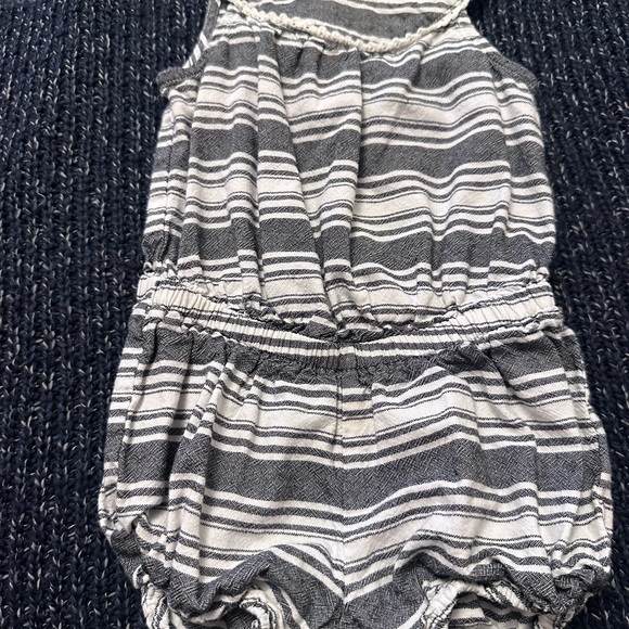 Old Navy Kids Rompers - Striped, Sunflower, Floral - Picture 2 of 7